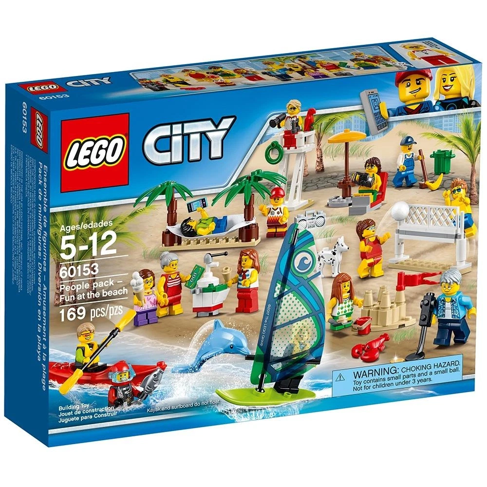 LEGO® Collectable Minifigures Personenset – plezier aan het strand 60153 (1/7) LEGO® Collectable Minifigures Personenset – plezier aan het strand 60153 (1/7)