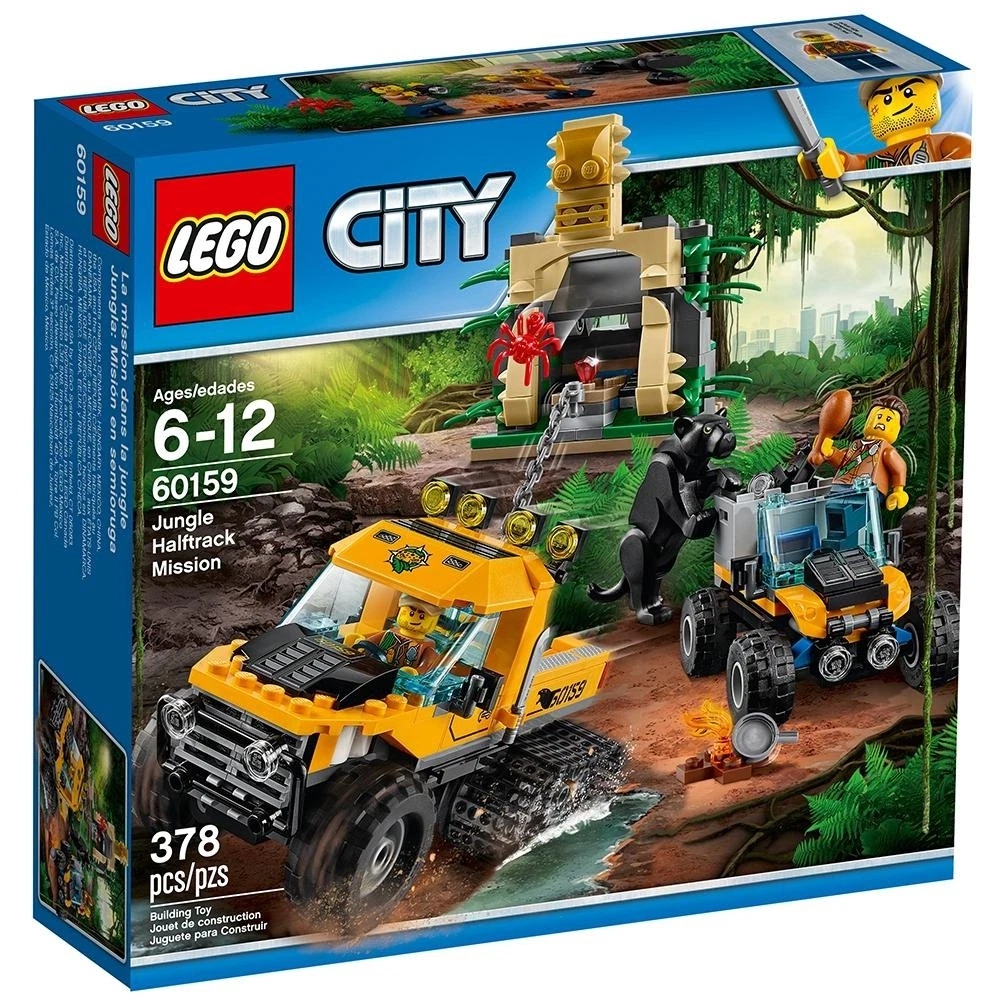 LEGO® City Jungle Halftrack Mission 60159 (1/6) LEGO® City Jungle Halftrack Mission 60159 (1/6)