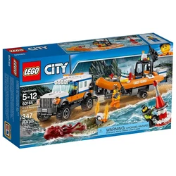 Geländewagen mit Rettungsboot 60165