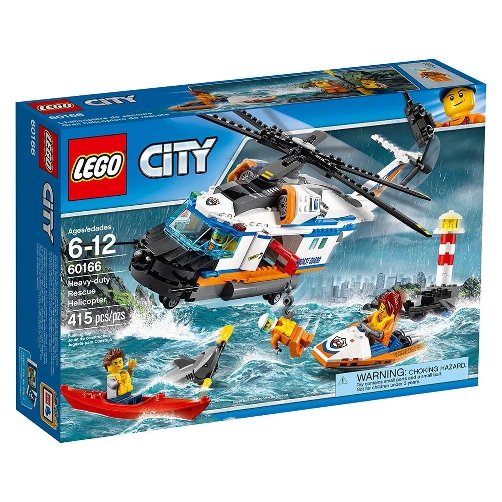 LEGO® City Heavy-duty Rescue Helicopter 60166 (1/6) LEGO® City Heavy-duty Rescue Helicopter 60166 (1/6)