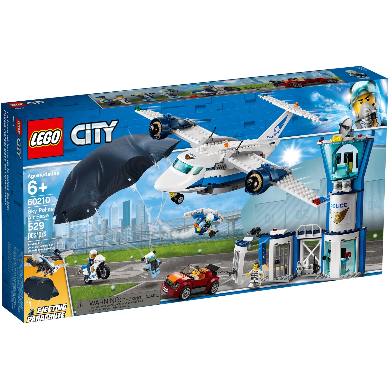 LEGO® City Sky Police Air Base 60210 (1/18) LEGO® City Sky Police Air Base 60210 (1/18)