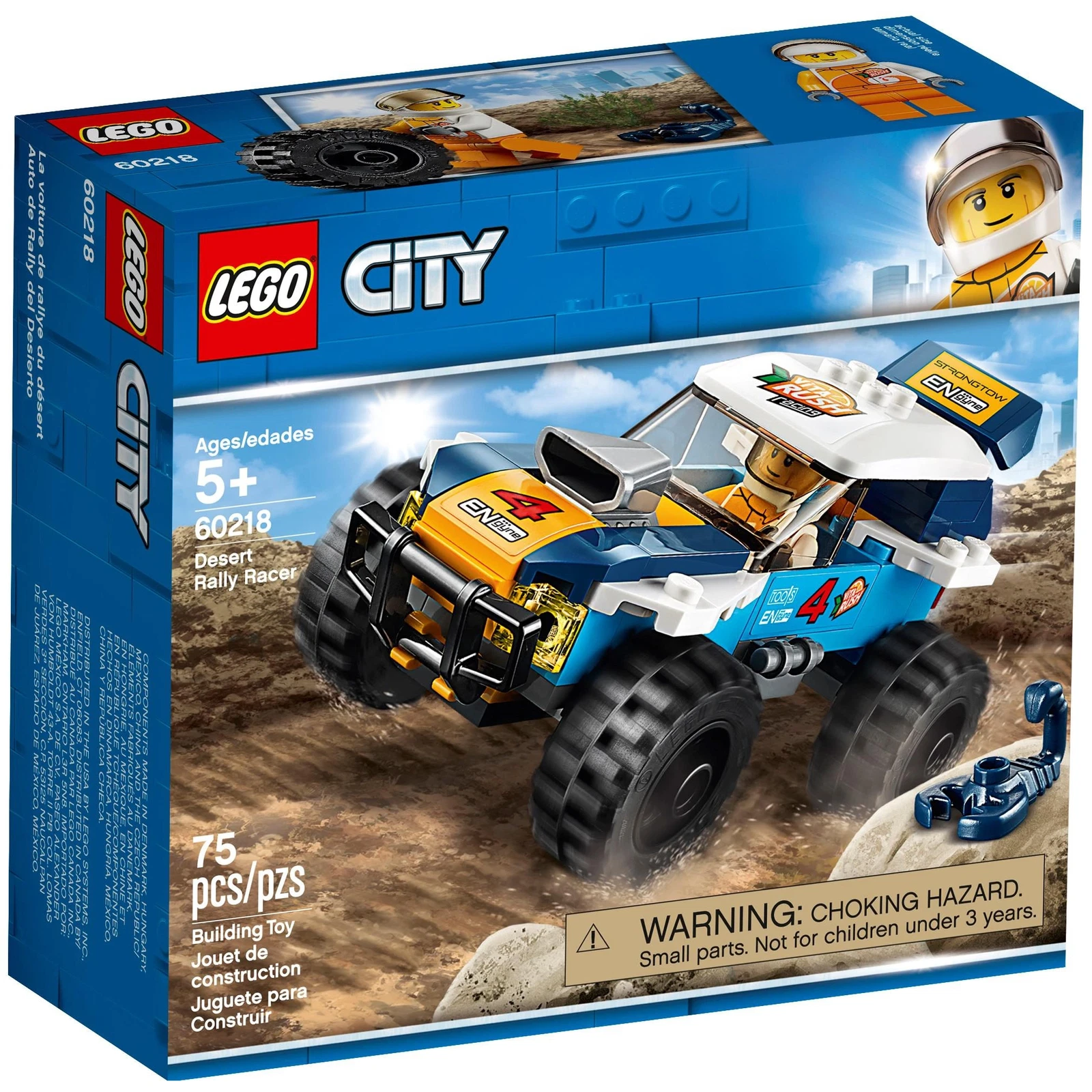 LEGO® City Desert Rally Racer 60218 (1/8) LEGO® City Desert Rally Racer 60218 (1/8)