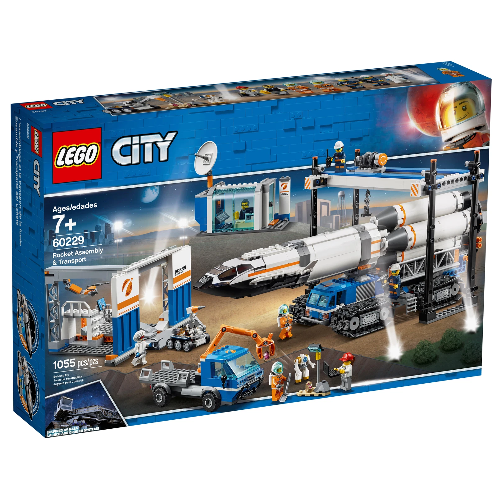 LEGO® City Rocket Assembly & Transport 60229 (1/17) LEGO® City Rocket Assembly & Transport 60229 (1/17)