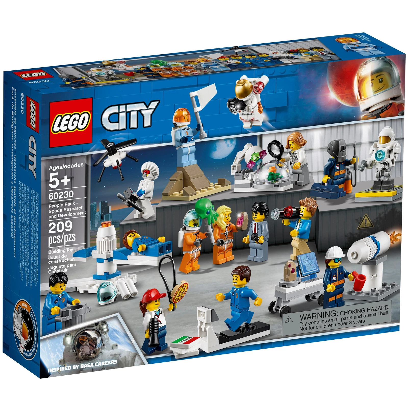LEGO® City Stadtbewohner – Weltraumforschung & -entwicklung 60230 (1/12) LEGO® City Stadtbewohner – Weltraumforschung & -entwicklung 60230 (1/12)