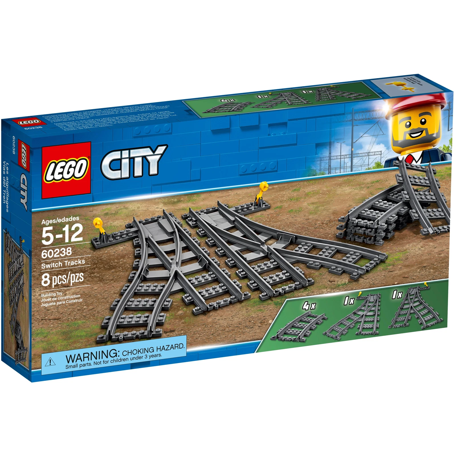 LEGO® City Weichen 60238 (1/7) LEGO® City Weichen 60238 (1/7)