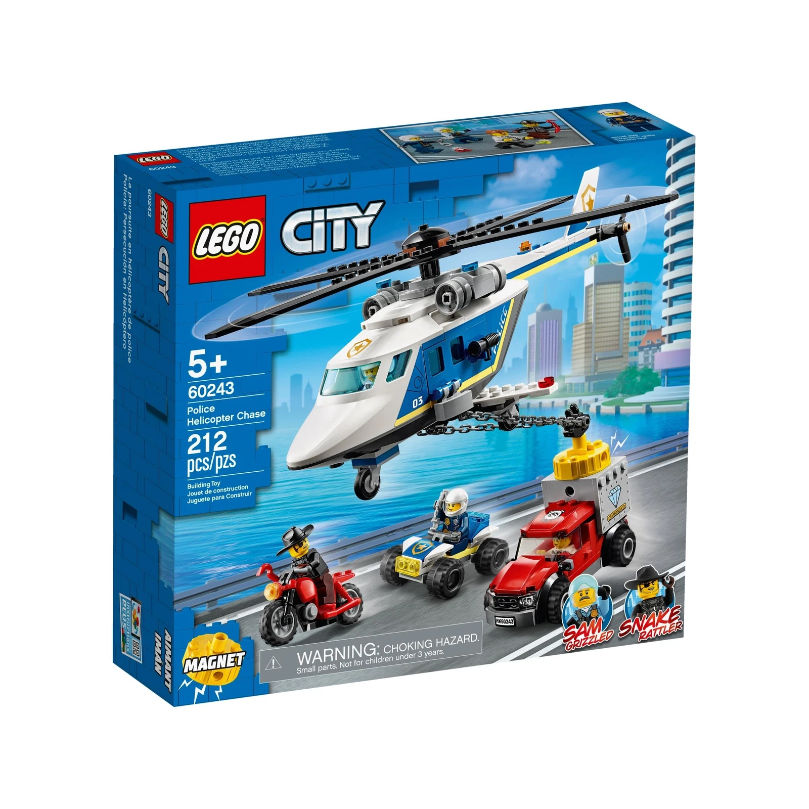 LEGO® City Politiehelikopter achtervolging 60243 (1/9) LEGO® City Politiehelikopter achtervolging 60243 (1/9)