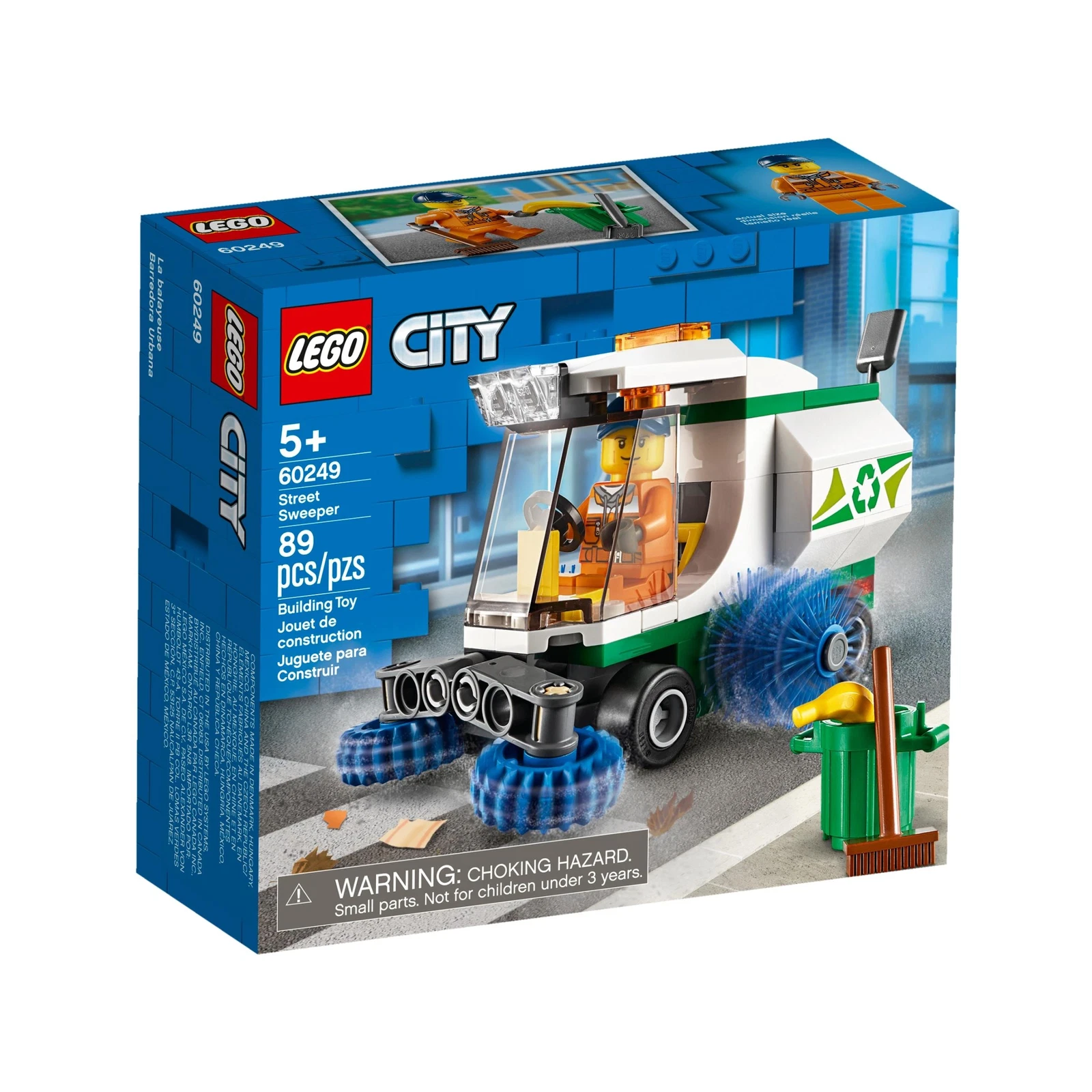 LEGO® City La balayeuse de voirie 60249 (1/8) LEGO® City La balayeuse de voirie 60249 (1/8)