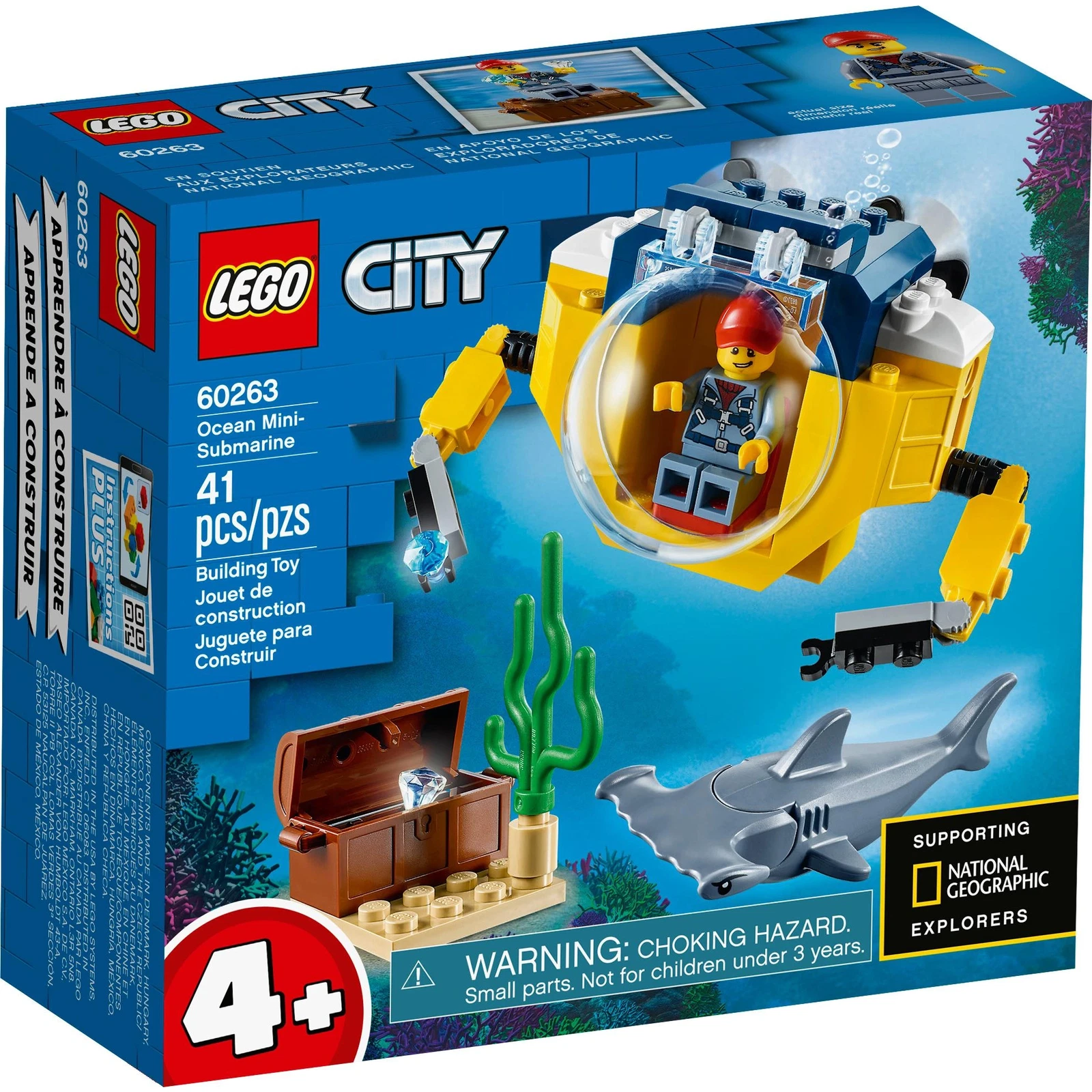 LEGO® City Le mini sous-marin 60263 (1/10) LEGO® City Le mini sous-marin 60263 (1/10)