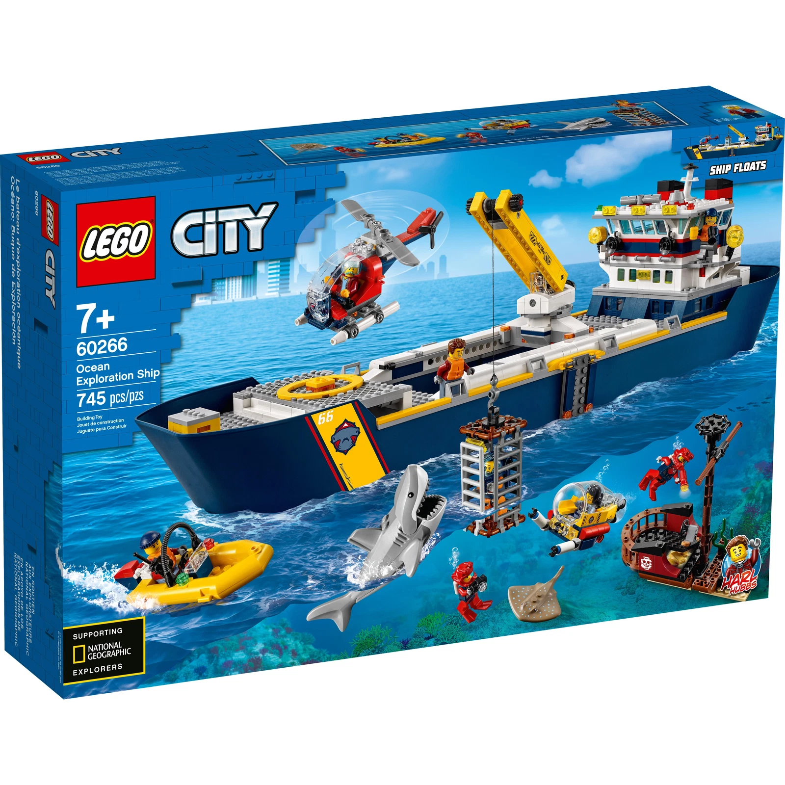 LEGO® City Ocean Exploration Ship 60266 (1/11) LEGO® City Ocean Exploration Ship 60266 (1/11)