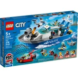 LEGO® City Le bateau de patrouille de la police 60277 (1/14) LEGO® City Le bateau de patrouille de la police 60277 (1/14)