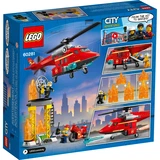 LEGO® City L'hélicoptère de secours des pompiers 60281 (9/12) LEGO® City L'hélicoptère de secours des pompiers 60281 (9/12)