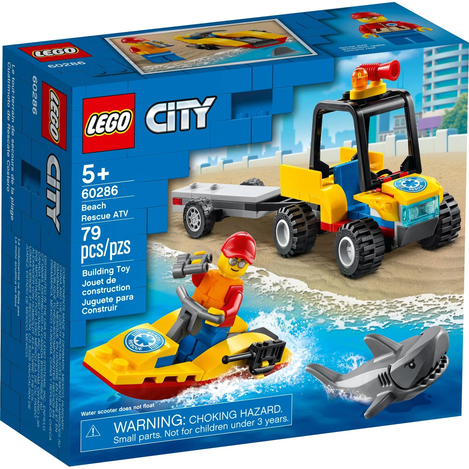 LEGO® City Beach Rescue ATV 60286 (1/11) LEGO® City Beach Rescue ATV 60286 (1/11)