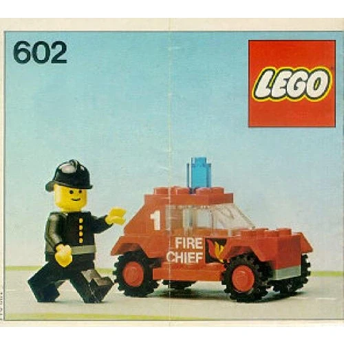 LEGO® Town Fire Chief's Car 602 (1/1) LEGO® Town Fire Chief's Car 602 (1/1)