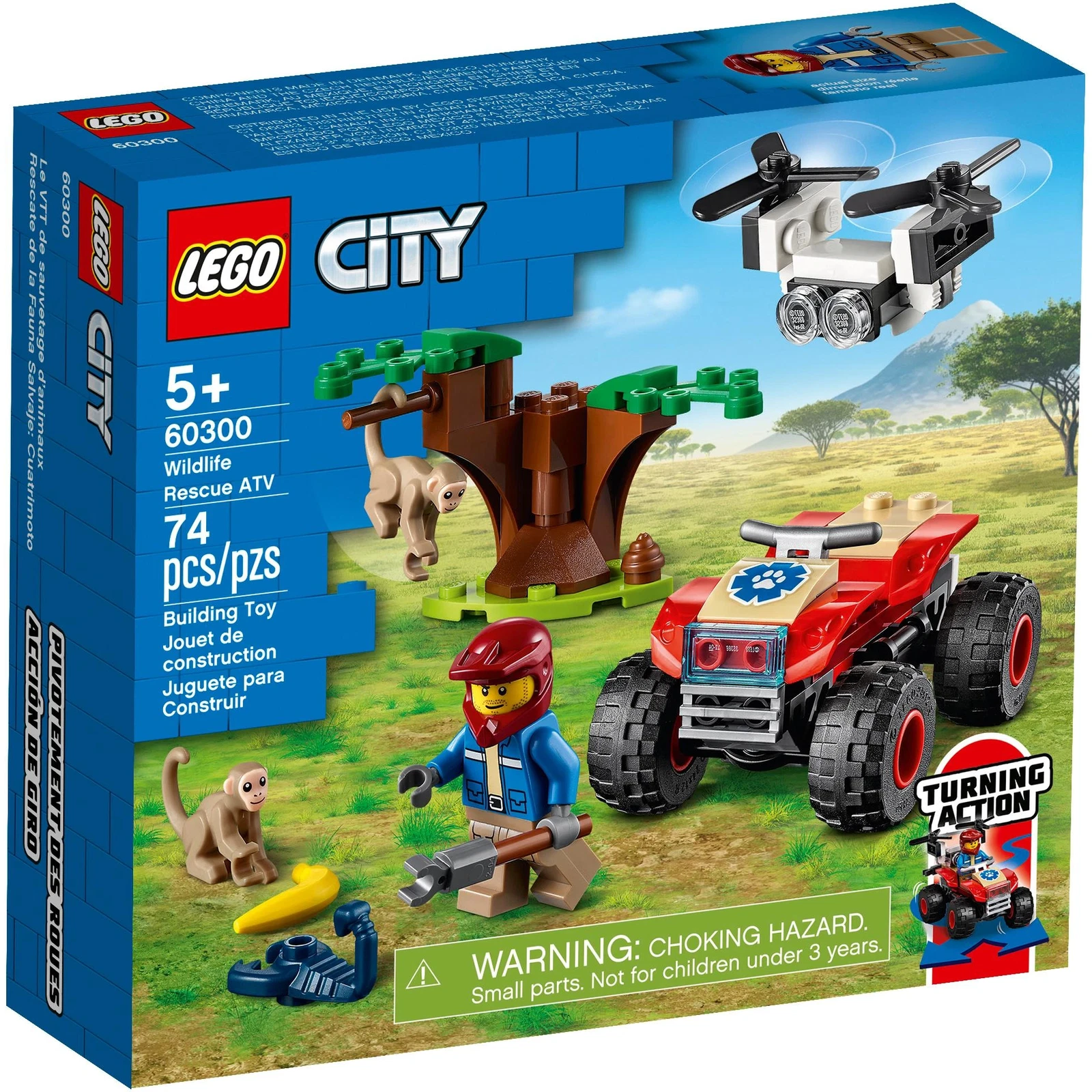 LEGO® City Tierrettungs-Quad 60300 (1/9) LEGO® City Tierrettungs-Quad 60300 (1/9)