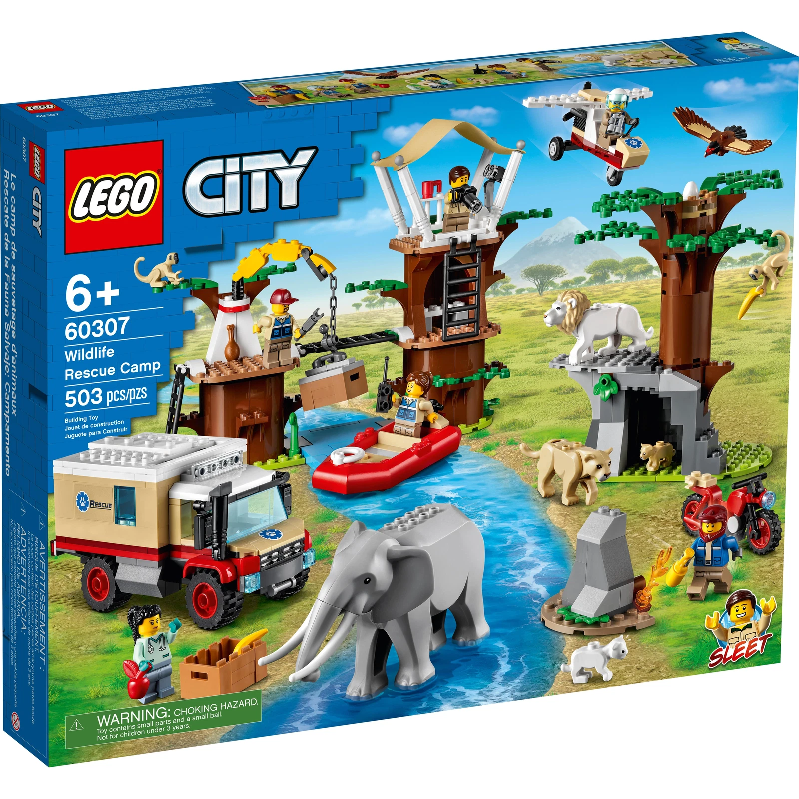 LEGO® City Wildlife Rescue Camp 60307 (1/12) LEGO® City Wildlife Rescue Camp 60307 (1/12)