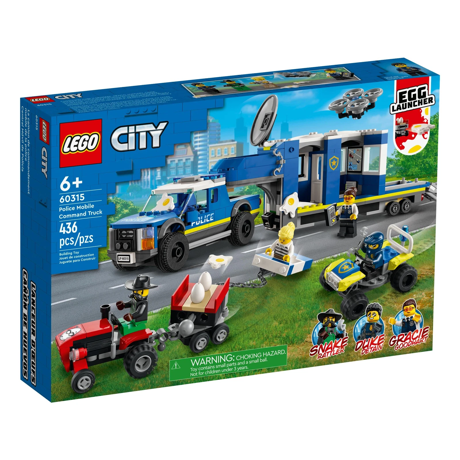 LEGO® City Mobiele commandowagen politie 60315 (1/7) LEGO® City Mobiele commandowagen politie 60315 (1/7)