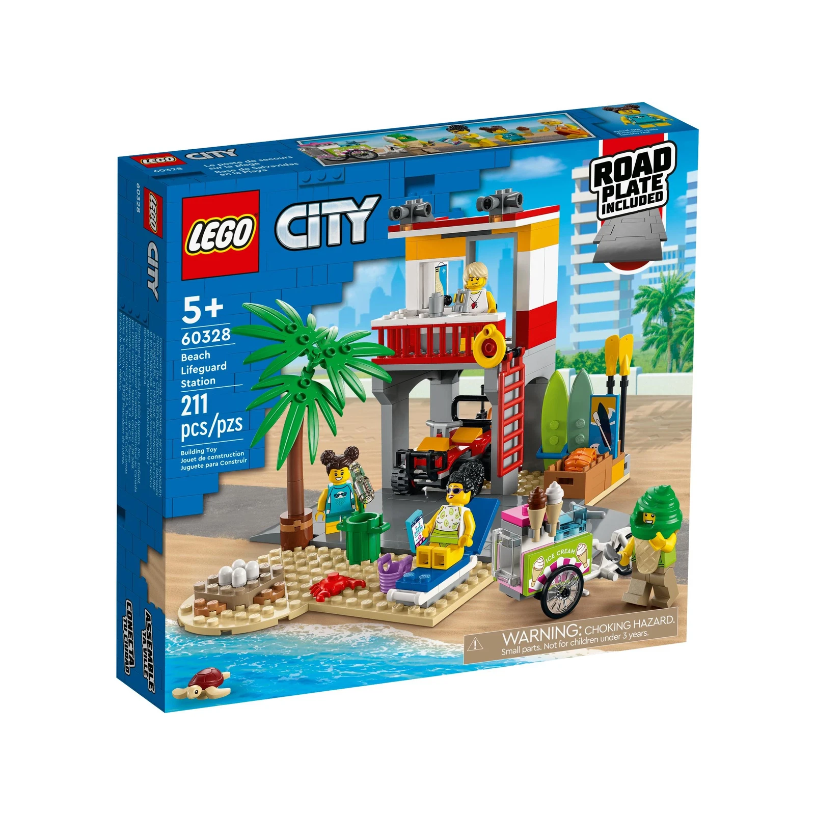 LEGO® City Beach Lifeguard Station 60328 (1/8) LEGO® City Beach Lifeguard Station 60328 (1/8)