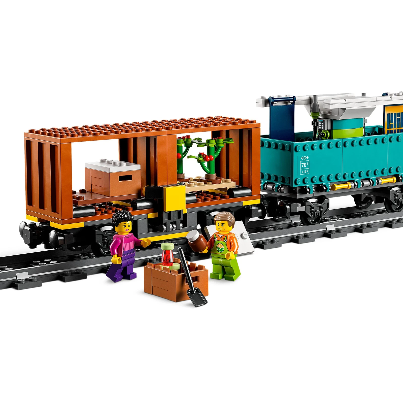 Cargo Train Lego Trains LEGO 7939 City Cargo Train BrickEconomy