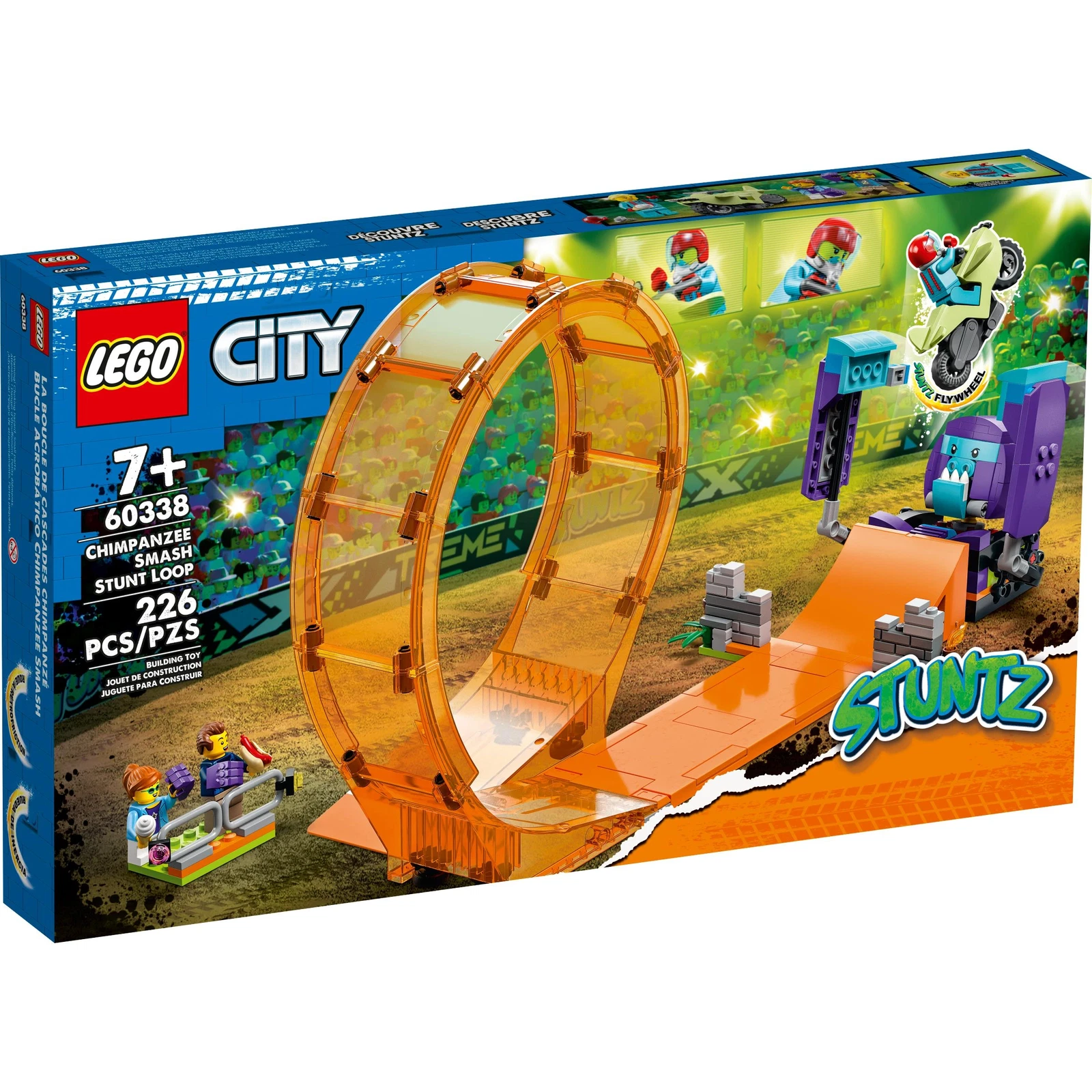 LEGO® Smashing Chimpanzee Stunt Loop 60338 | 🇺🇸 Price