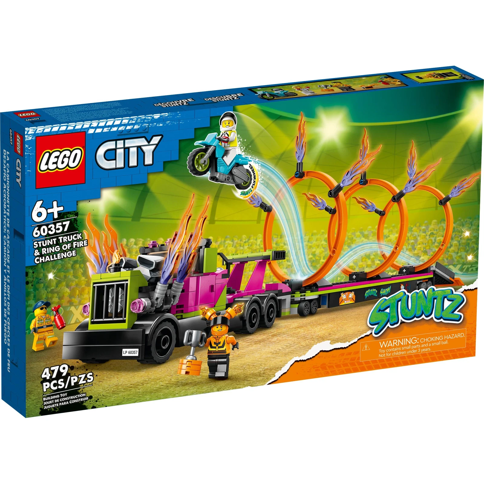 LEGO® City Le défi de cascade : les cercles de feu 60357 (1/8) LEGO® City Le défi de cascade : les cercles de feu 60357 (1/8)
