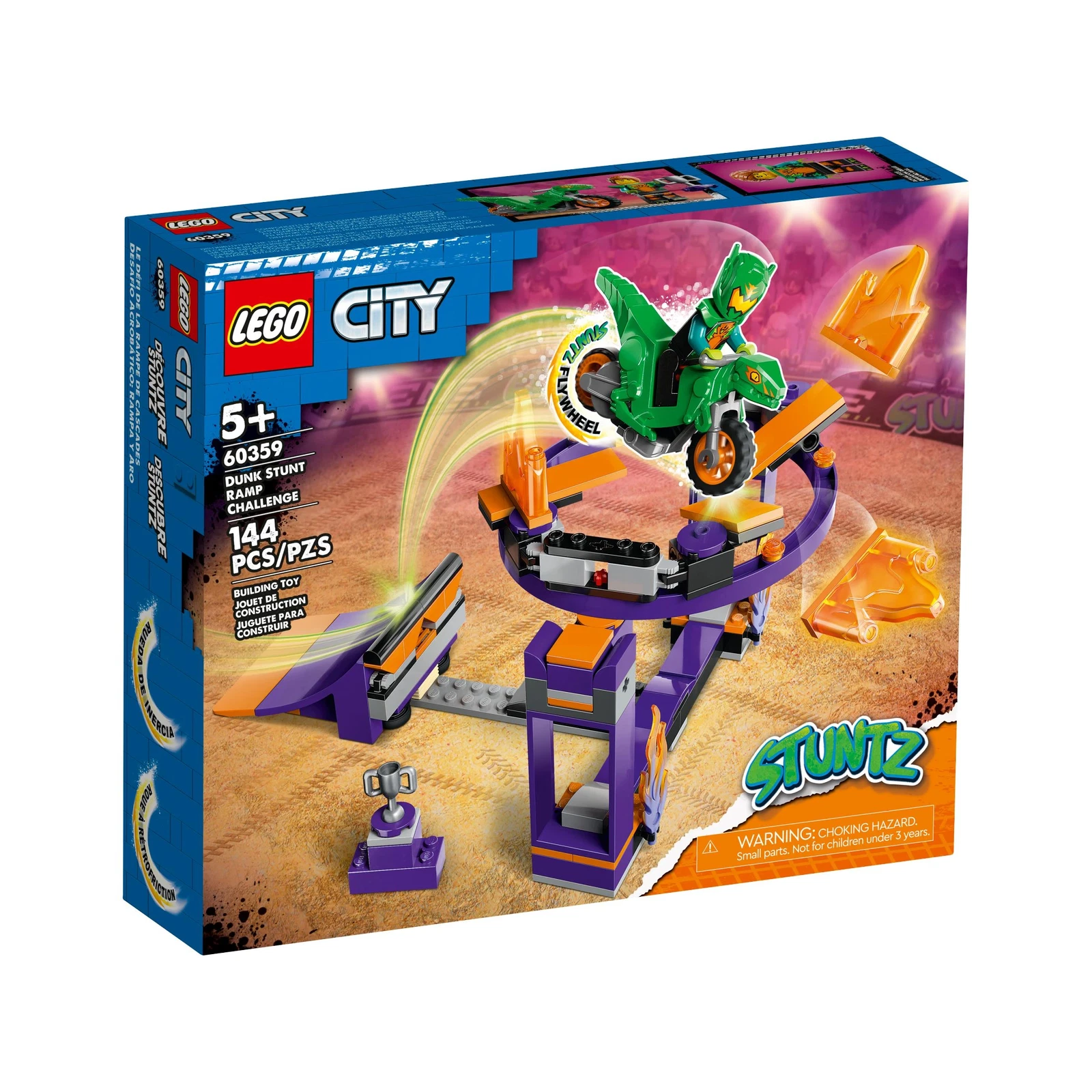 LEGO® City Uitdaging: dunken met stuntbaan 60359 (1/8) LEGO® City Uitdaging: dunken met stuntbaan 60359 (1/8)