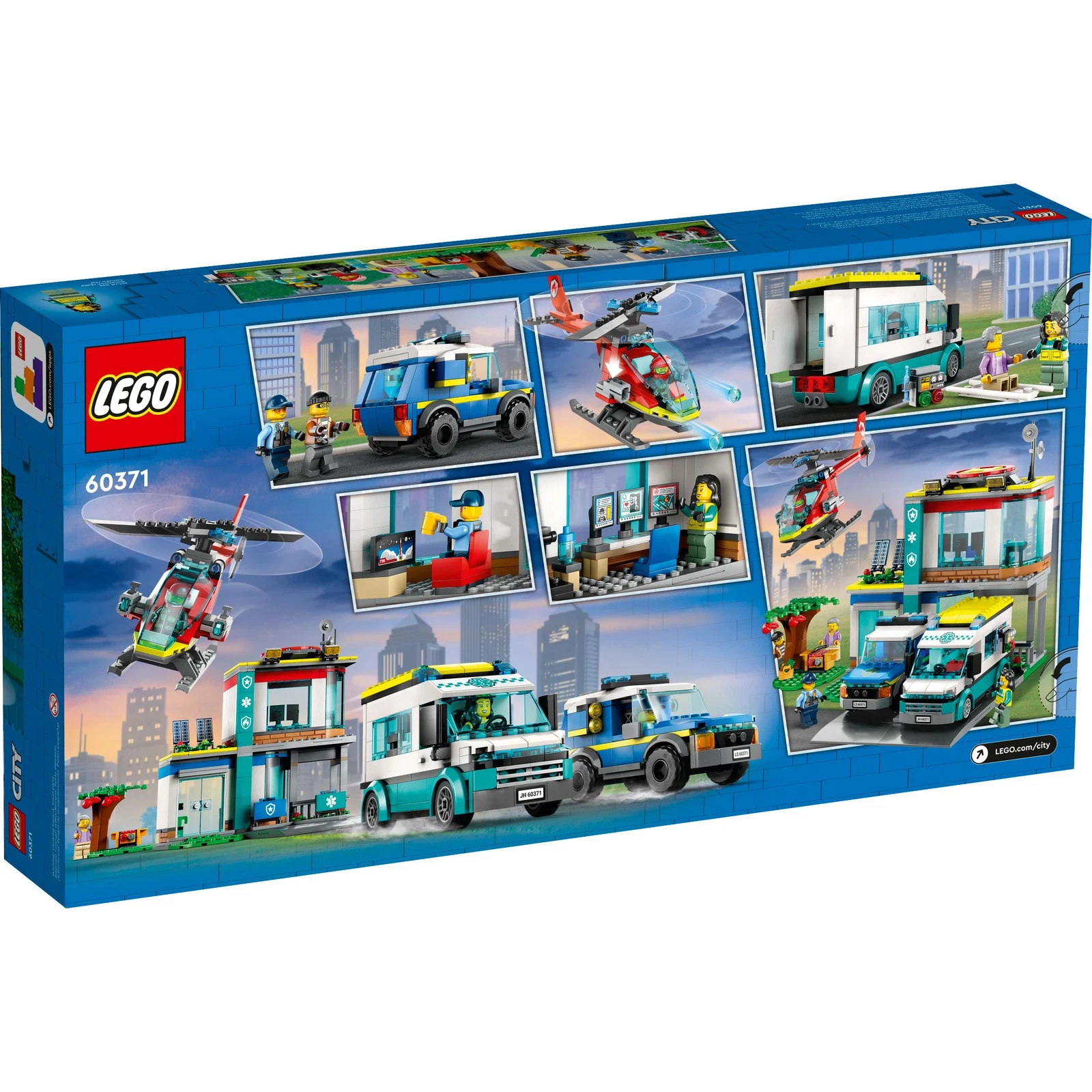 LEGO® Emergency Vehicles HQ 60371 | 🇺🇸 Price Comparison