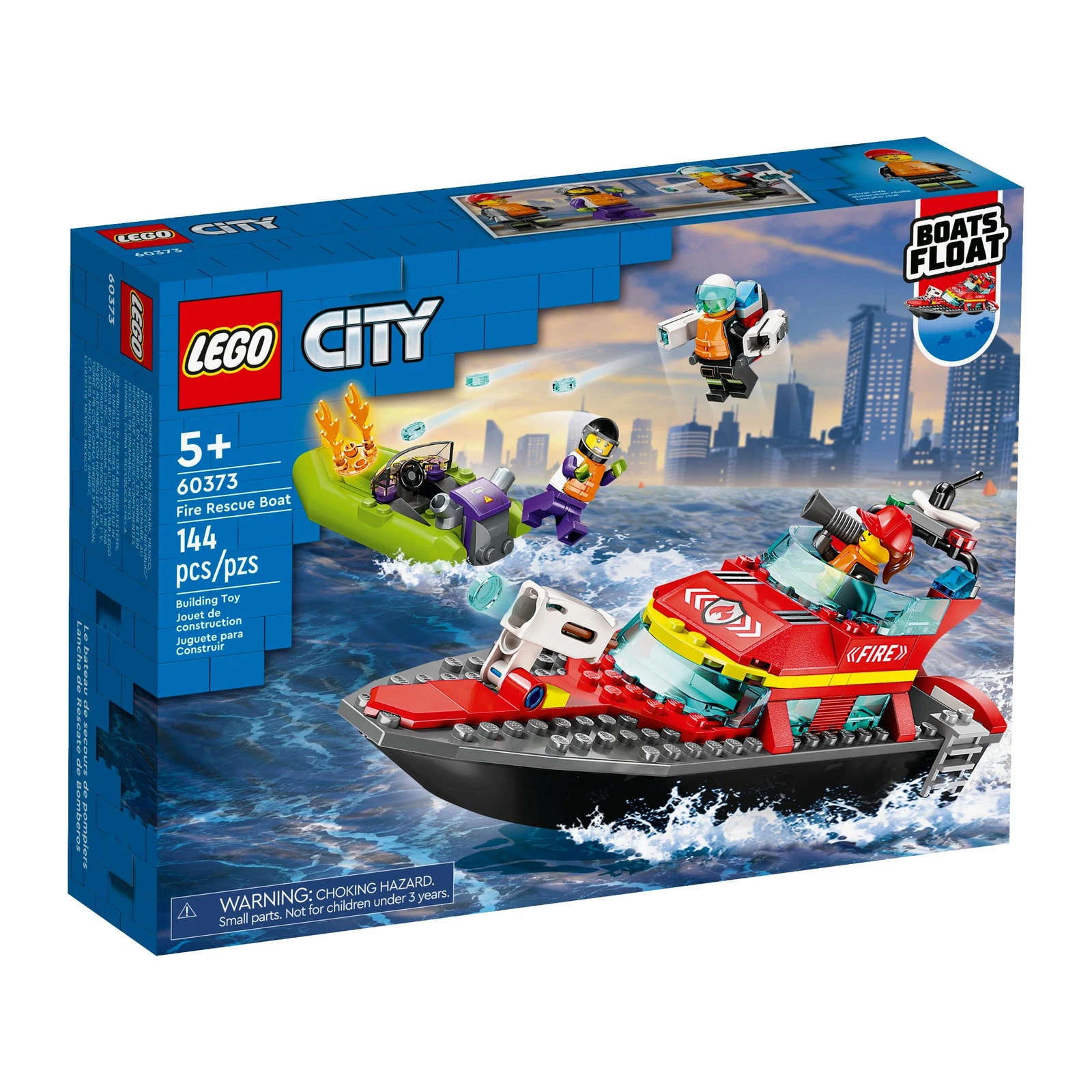 LEGO® City Fire Rescue Boat 60373 (1/10) LEGO® City Fire Rescue Boat 60373 (1/10)