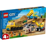 LEGO® City Construction Trucks and Wrecking Ball Crane 60391 (1/8)