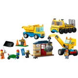 LEGO® City Construction Trucks and Wrecking Ball Crane 60391 (2/8)