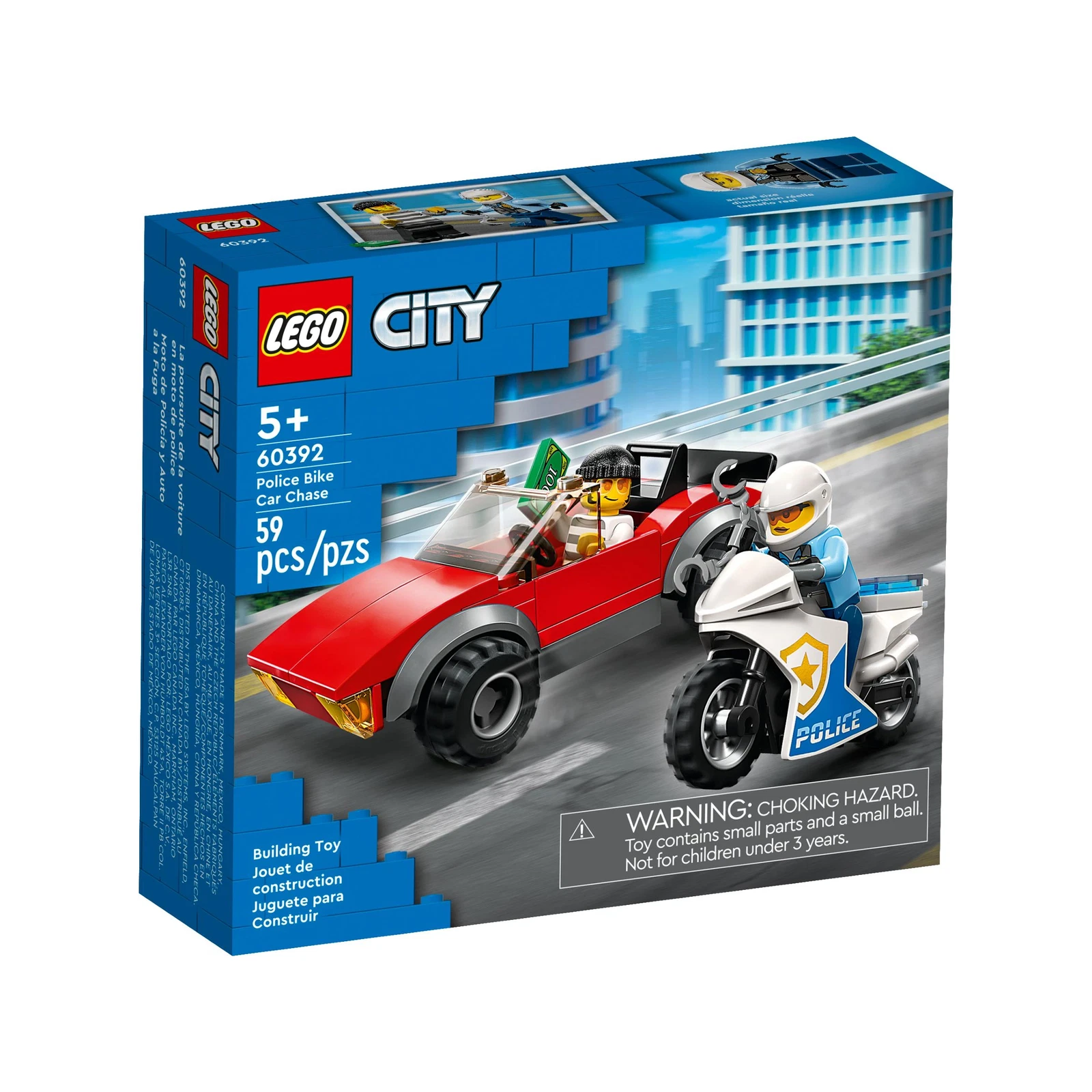 LEGO® City Police Bike Car Chase 60392 (1/7) LEGO® City Police Bike Car Chase 60392 (1/7)