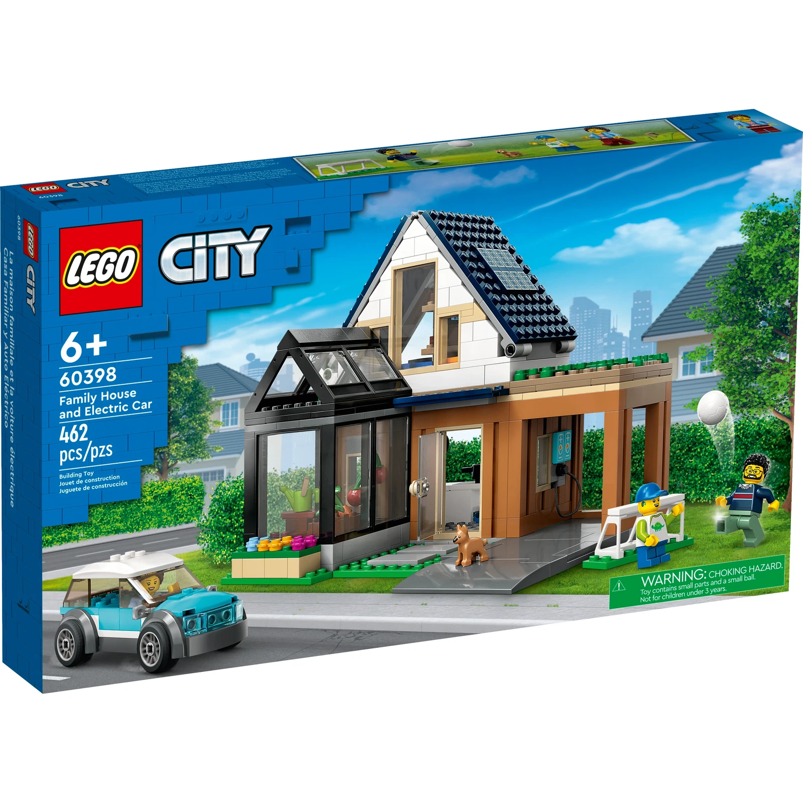 LEGO® City Familienhaus mit Elektroauto 60398 (1/12) LEGO® City Familienhaus mit Elektroauto 60398 (1/12)
