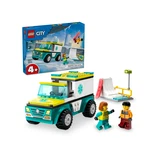 LEGO® City Rettungswagen und Snowboarder 60403 (1/8)