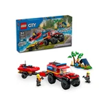 LEGO® City 4x4 Fire Truck with Rescue Boat 60412 (1/9)