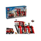 LEGO® City Feuerwehrstation mit Drehleiterfahrzeug 60414 (1/10)
