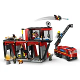 LEGO® City Feuerwehrstation mit Drehleiterfahrzeug 60414 (3/10)