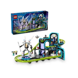 Achterbahn mit Roboter-Mech 60421