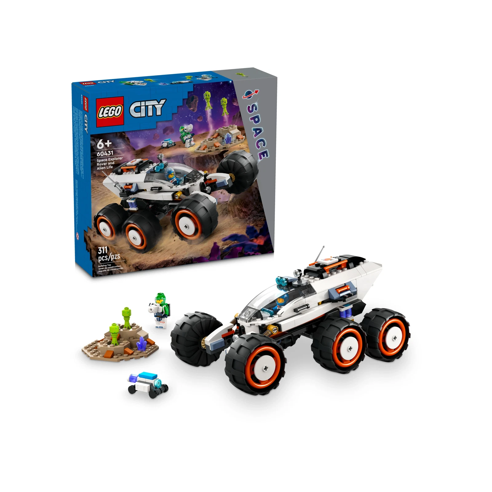LEGO® City Ruimteverkenner en buitenaards leven 60431 (1/9) LEGO® City Ruimteverkenner en buitenaards leven 60431 (1/9)