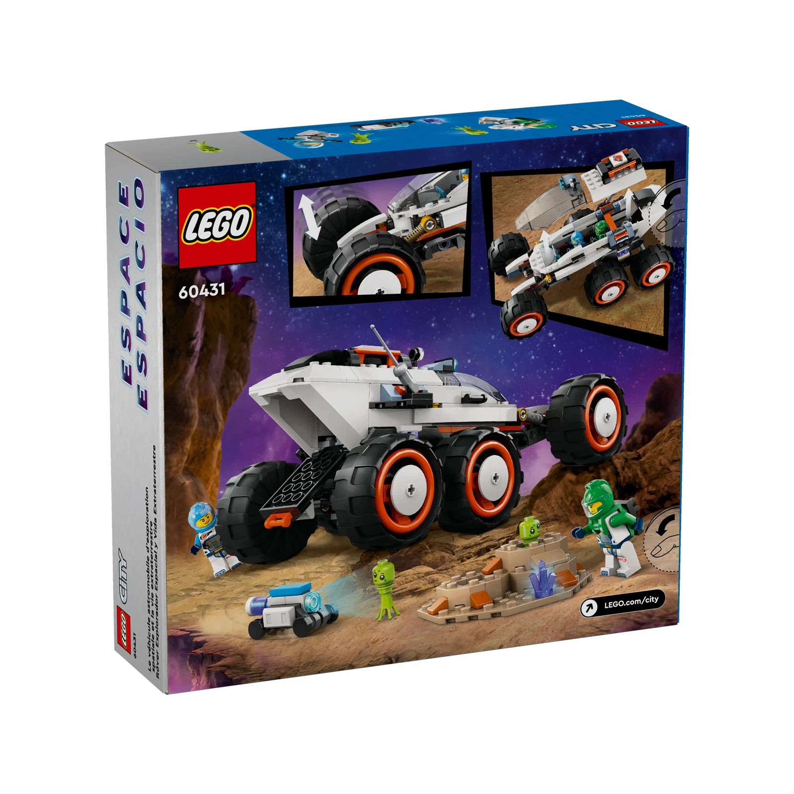 LEGO® Space Explorer Rover and Alien Life 60431 | 🇺🇸 Price