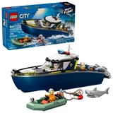 LEGO® City Achtervolging met politieboot 60456 (1/10)