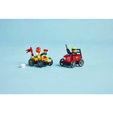 LEGO® City Pack de bolides de course: camion de pizza contre camion de pompiers 60458 (8/9)