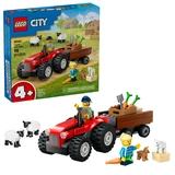 LEGO® City Rode tractor met aanhanger en schapen 60461 (1/8) LEGO® City Rode tractor met aanhanger en schapen 60461 (1/8)