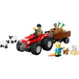 LEGO® City Rode tractor met aanhanger en schapen 60461 (2/8) LEGO® City Rode tractor met aanhanger en schapen 60461 (2/8)