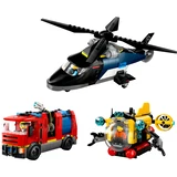 LEGO® City Kombinationsset mit Hubschrauber, Löschauto und U-Boot 60462 (2/11)