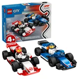 LEGO® City F1 Williams Racing und Haas F1 Rennautos 60464 (1/5)