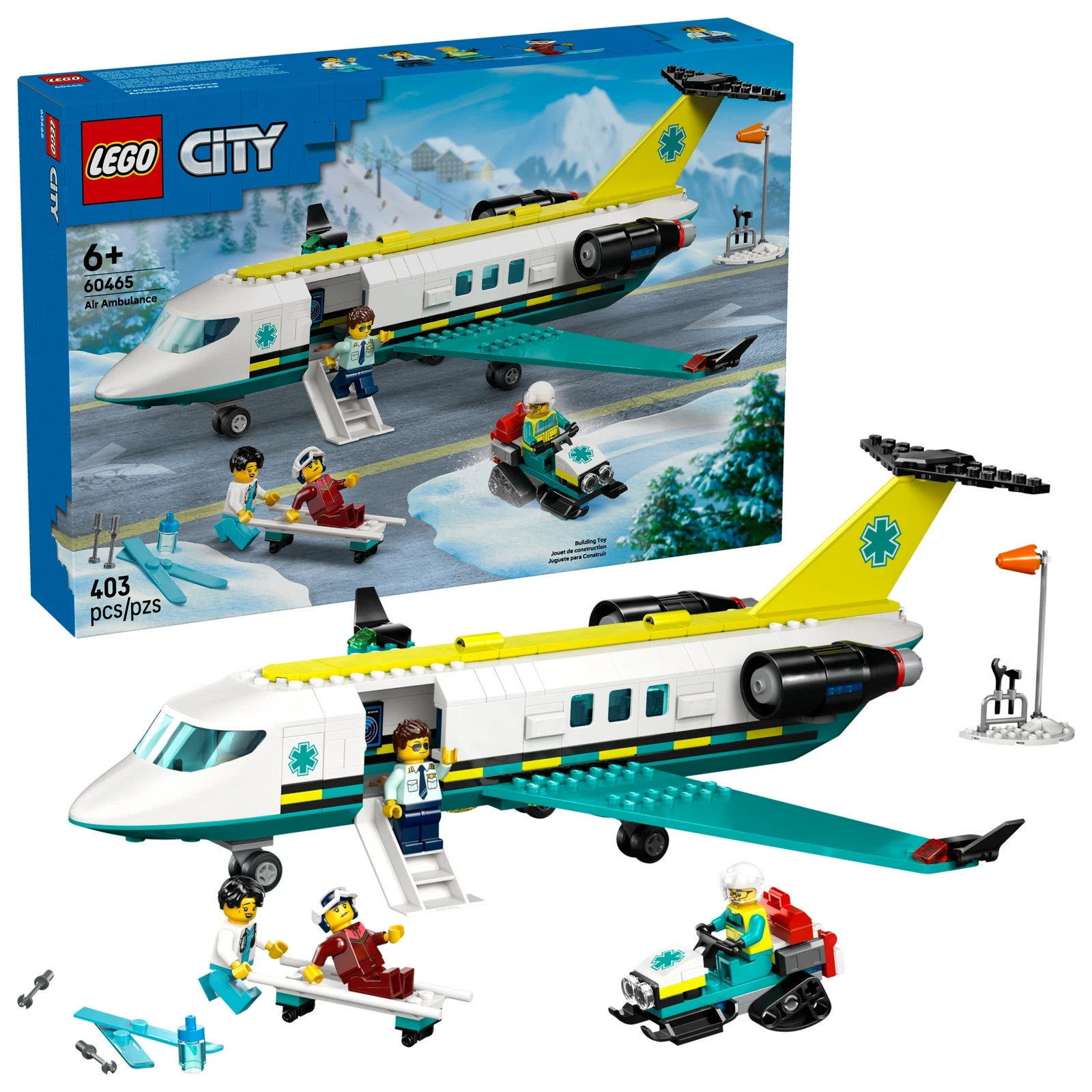 LEGO® City Ambulancevliegtuig 60465 (1/11) LEGO® City Ambulancevliegtuig 60465 (1/11)