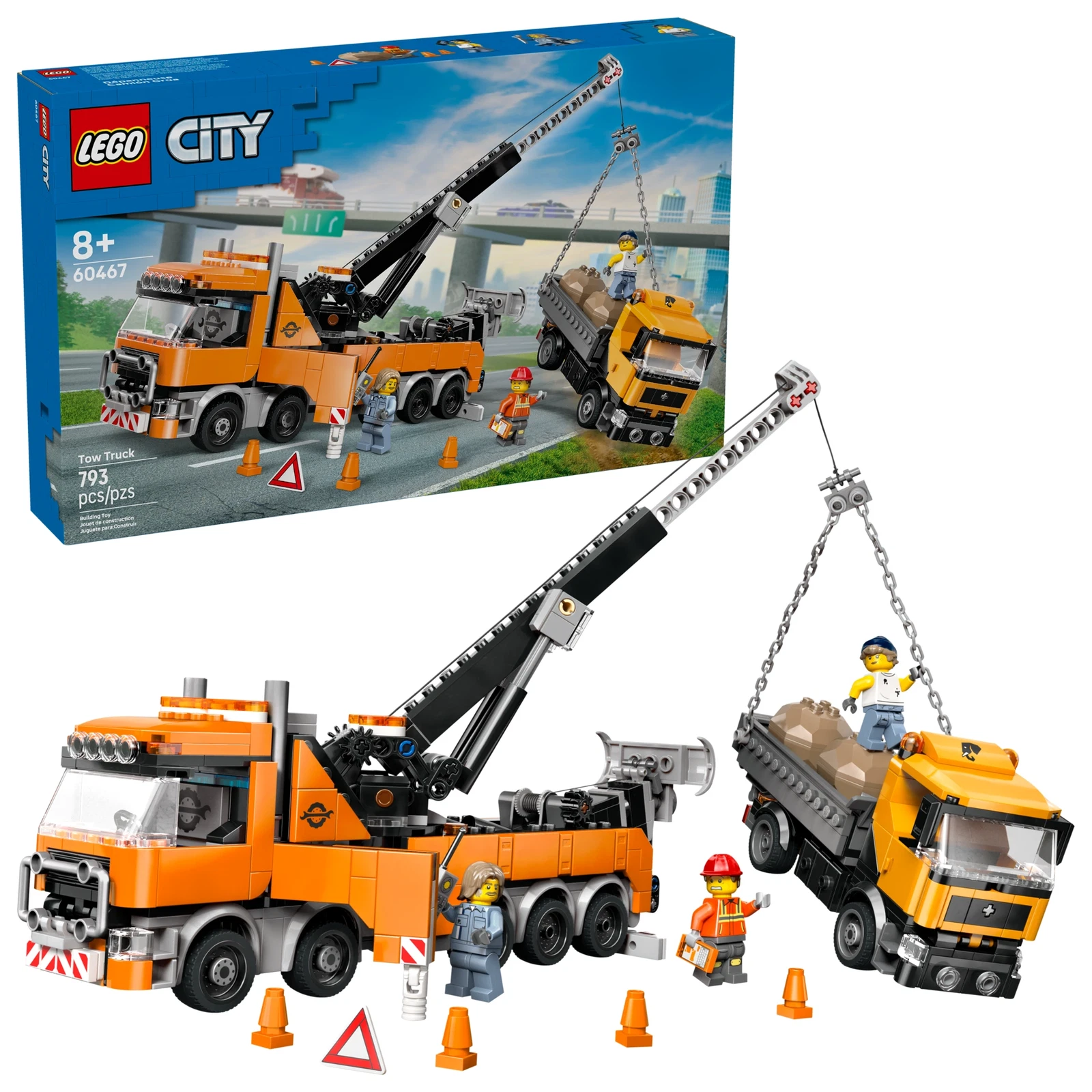 LEGO® City Schwerlast-Abschleppwagen mit Kran 60467 (1/11) LEGO® City Schwerlast-Abschleppwagen mit Kran 60467 (1/11)