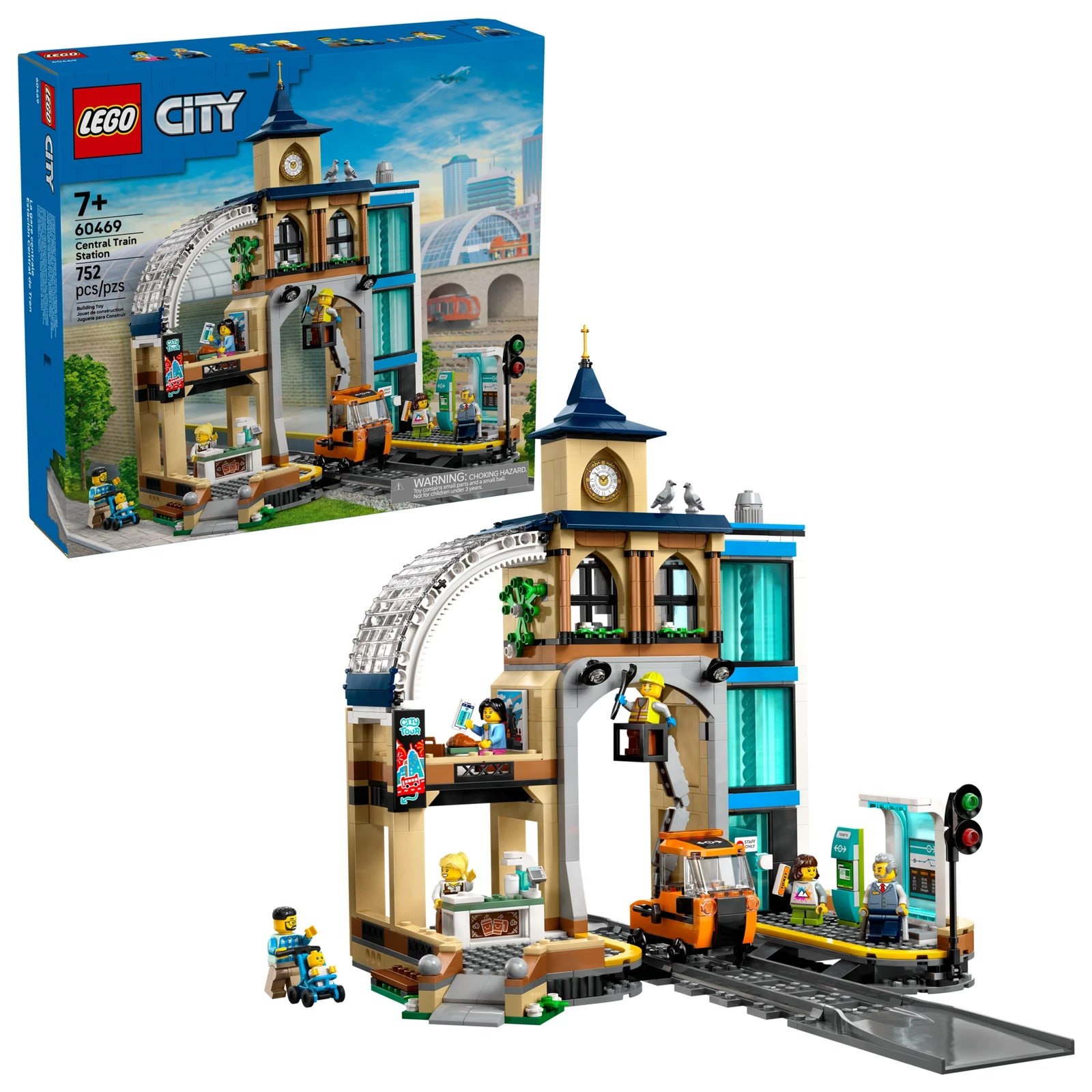 LEGO® City La gare centrale 60469 (1/10) LEGO® City La gare centrale 60469 (1/10)