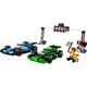 F1 Startaufstellung mit VCARB & Sauber Rennautos 60474 thumbnail-1