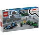 F1 Startaufstellung mit VCARB & Sauber Rennautos 60474 thumbnail-5