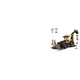 Gelber Baggerlader 60480 thumbnail-18 Gelber Baggerlader 60480 thumbnail-18